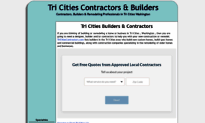 Tricitiescontractors.com thumbnail