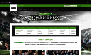Tricitychargers.org thumbnail