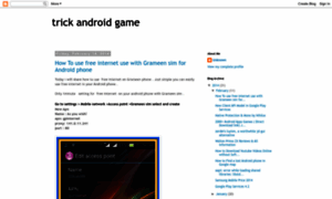 Trickandroidgame.blogspot.com thumbnail