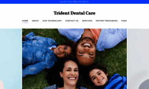 Tridentdentalcare.com thumbnail