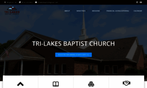 Trilakesbaptist.org thumbnail