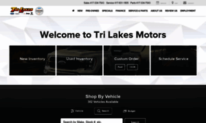 Trilakesmotors.com thumbnail