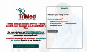 Trimedbillingsolutions.com thumbnail