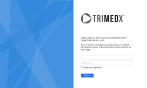 Trimedx.innotas.com thumbnail