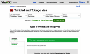 Trinidad-tobago.visahq.com thumbnail