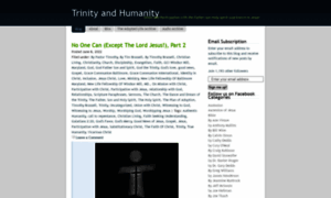 Trinityandhumanity.com thumbnail