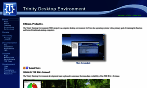 Trinitydesktop.org thumbnail