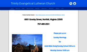 Trinityevangelicallutheranchurch.360unite.com thumbnail