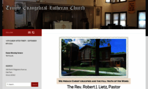 Trinityevlutheran.com thumbnail