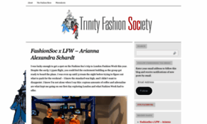 Trinityfashionsoc.wordpress.com thumbnail