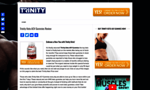 Trinityketoacvgummies.com thumbnail