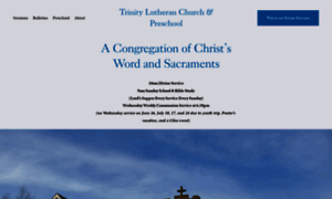 Trinitylutheranchurchelpaso.com thumbnail