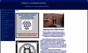 Trinitylutheranschool.net thumbnail