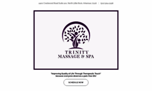 Trinitymassageandspa.com thumbnail