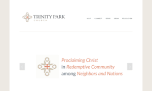 Trinityparkchurch.org thumbnail