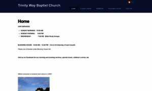 Trinitywaybaptist.com thumbnail