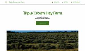 Triplecrownhayfarm.com thumbnail