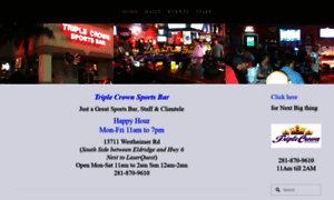 Triplecrownsportsbar.com thumbnail