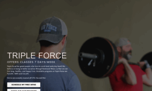 Tripleforcecrossfit.com thumbnail