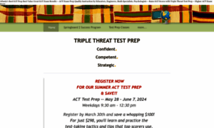 Triplethreattestprep.com thumbnail