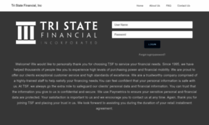 Tristatefinancial.net thumbnail