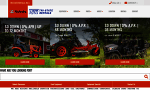 Tristatekubota.com thumbnail