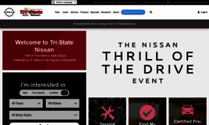 Tristatenissan.com thumbnail