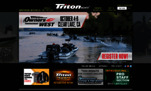 Tritonboats.net thumbnail