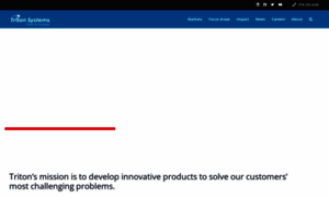Tritonsystems.com thumbnail