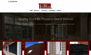 Tritonwindowanddoor.com thumbnail