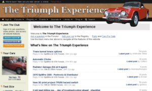 Triumphexperience.com thumbnail