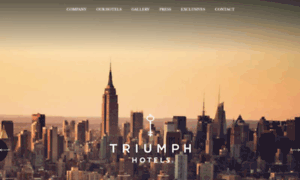 Triumphhotels.com thumbnail