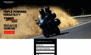 Triumphmotorcyclesindia.com thumbnail