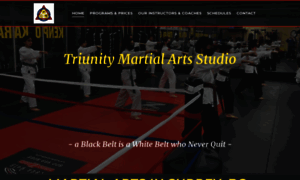 Triunitymartialarts.com thumbnail