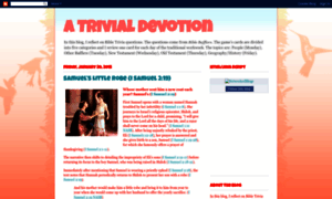 Trivialdevotion.blogspot.com thumbnail