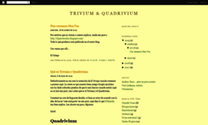Trivium-quadrivium.blogspot.com thumbnail