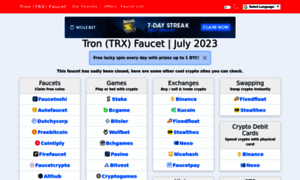 Tron-faucet.com thumbnail