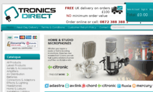 Tronicsdirect.co.uk thumbnail