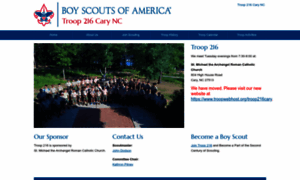 Troop216cary.org thumbnail