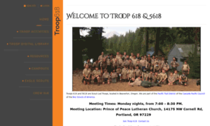 Troop618.org thumbnail