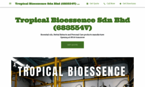 Tropical-bioessence-sdn-bhd-essential-oils.business.site thumbnail