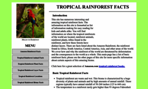 Tropical-rainforest-facts.com thumbnail