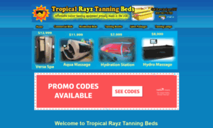 Tropical-rayz-tanning-beds.com thumbnail