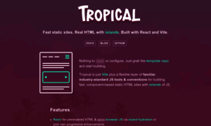 Tropical.js.org thumbnail