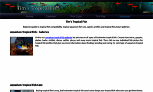 Tropicalfishandaquariums.com thumbnail