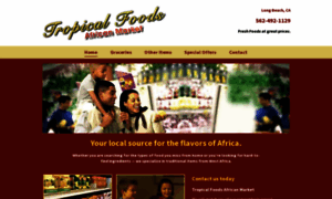 Tropicalfoodsafricanmarket.com thumbnail