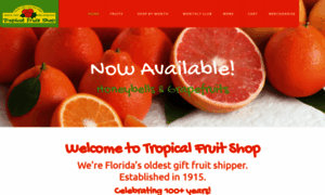 Tropicalfruitshop.com thumbnail