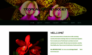 Tropicalorchidsociety.org thumbnail