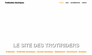 Trotinette-electrique-shop.com thumbnail