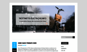 Trottinette-electrique.info thumbnail